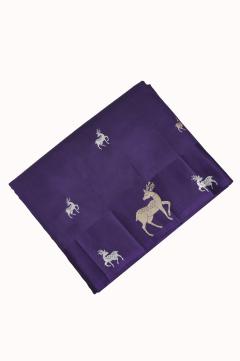 Purple Mango Silk Handloom Banarasi Saree 