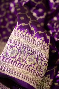 Katan Silk Banarasi saree