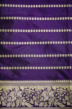 Royal Purple Banarasi Saree