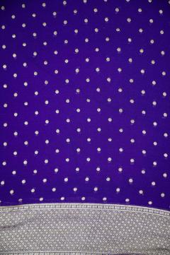 Georgette Bobby Booti Banarasi Saree