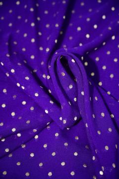 Georgette Bobby Booti Banarasi Saree