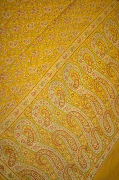 Pure Katan Tanchui Gold Yellow Banarasi Saree